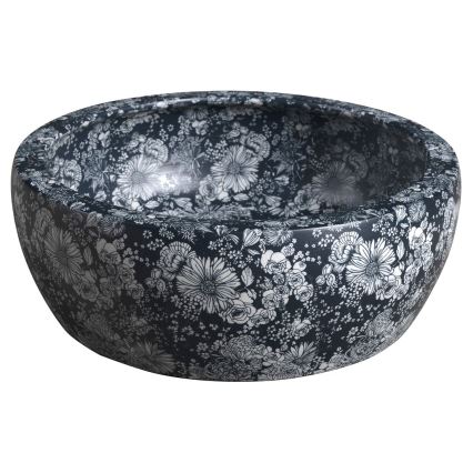 Sapho - Countertop basin PRIORI dia. 41 cm ceramic/blue