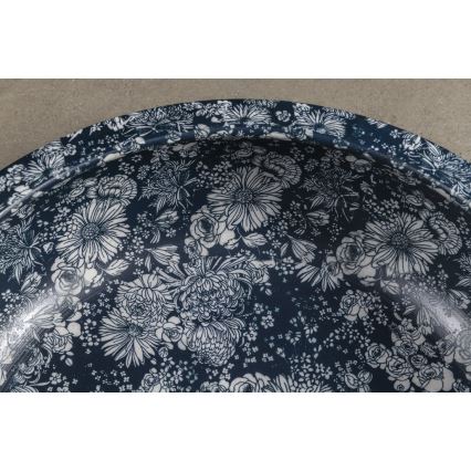 Sapho - Countertop basin PRIORI dia. 41 cm ceramic/blue