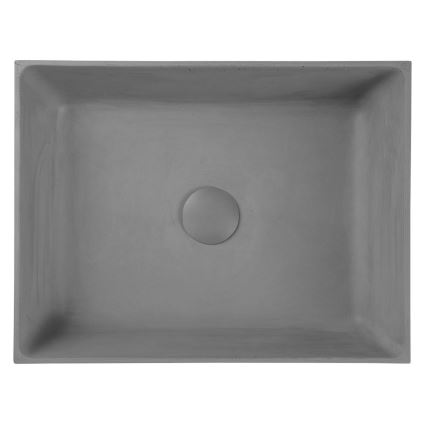 Sapho - Countertop washbasin FORMIGO 47,5x36,5 cm concrete/grey