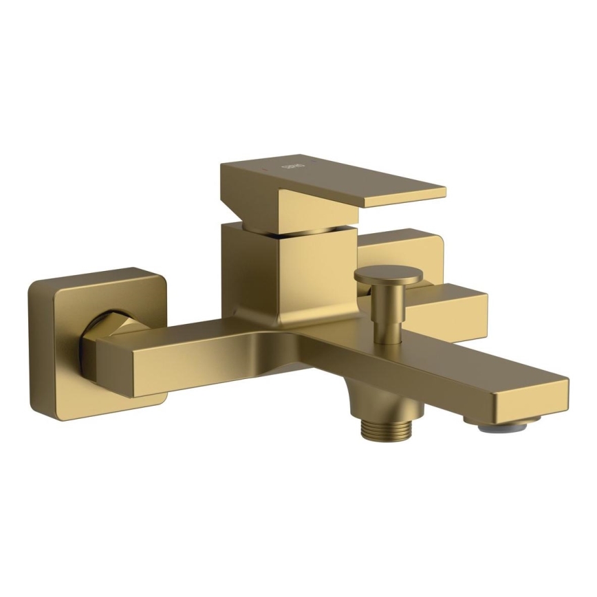 Sapho - CUBEMIX Matte Gold Bathtub Mixer