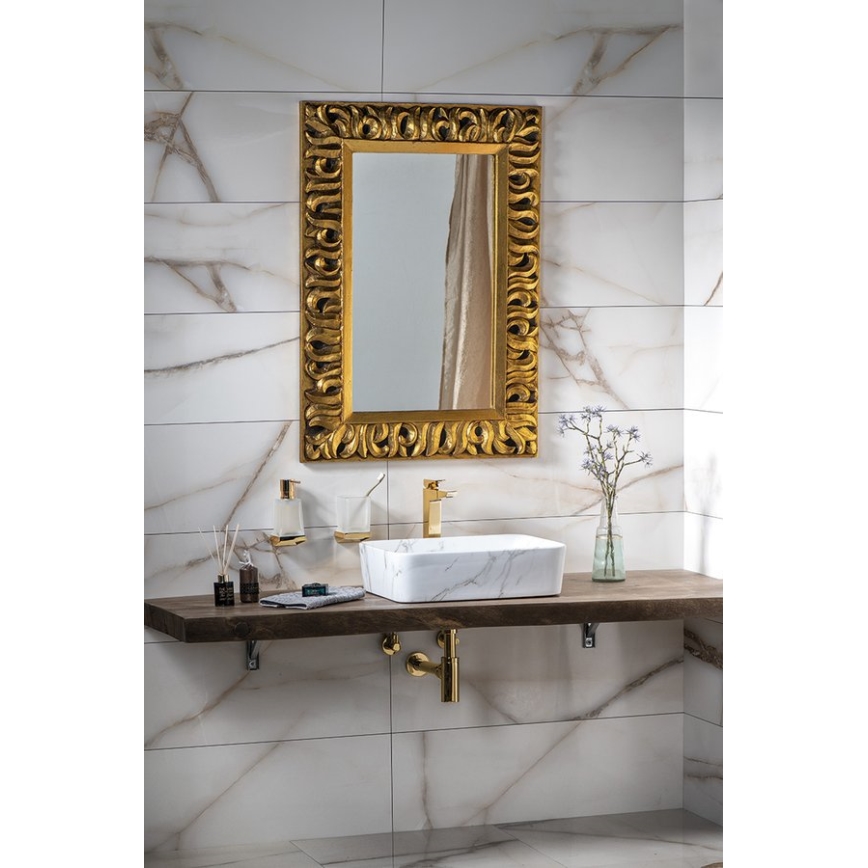 Sapho - DALMA Countertop Basin 47.5 x 37.5 cm ceramic/Carrara