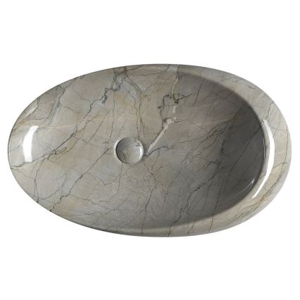 Sapho - DALMA Countertop Basin 68x44 cm grey