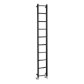 Sapho - DINA Bathroom Heated Towel Rail 168x25 cm Matte Black