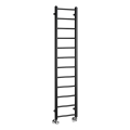 Sapho - DINA Bathroom Radiator 138 x 30 cm Matte Black