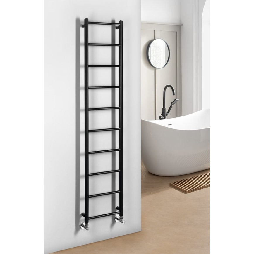 Sapho - DINA Bathroom Radiator 334 W 35 x 168 cm Matte Black