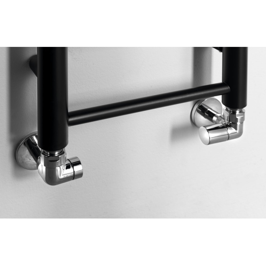 Sapho - DINA Bathroom Radiator 335W 30x174 cm Matte Black