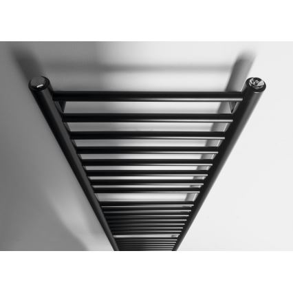 Sapho - DINA Bathroom Towel Radiator 156 x 40 cm, Matte Black