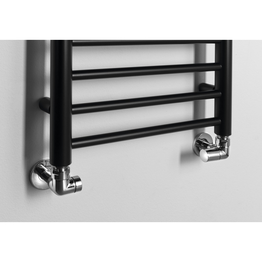 Sapho - DINA Bathroom Towel Radiator 156 x 40 cm, Matte Black