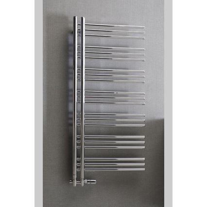 Sapho - DORLION 120x50 cm Polished Chrome Heated Towel Rail