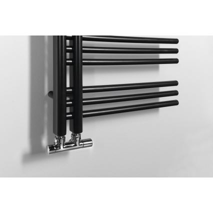 Sapho - DORLION Bathroom Radiator 400W 50x120x50 cm Matte Black