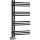 Sapho - DORLION Bathroom Radiator 90x50 cm Matte Black