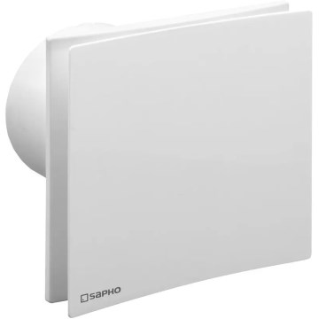 Sapho EIRA 15W/230V Axial Fan with Timer, White