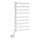 Sapho - Electric towel rail ELCOR 128W/230V 92 cm matte white left