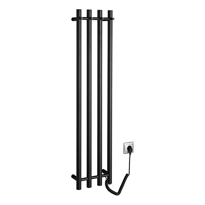 Sapho - Electric towel rail PAPINADO 85W/230V 120 cm matte black right