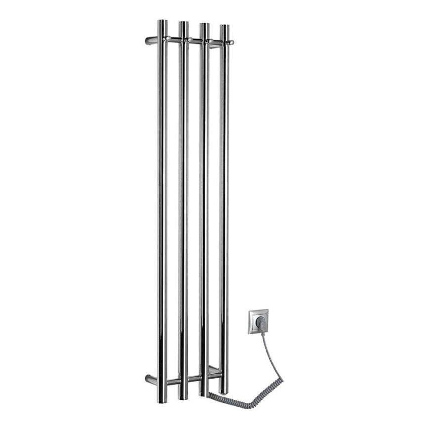 Sapho - Electric towel rail PAPINADO 85W/230V 120 cm shiny chrome right