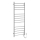 Sapho - Electric towel rail REDONDO 130W/230V 150 cm shiny chrome right round