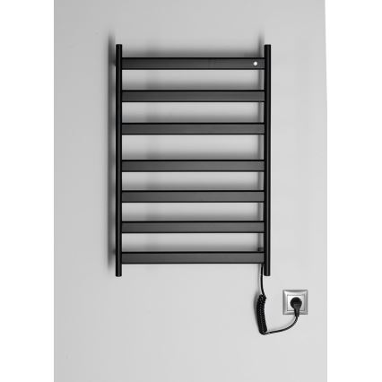 Sapho - Electric towel warmer ELIAS 105W/230V 49x73 cm matte black