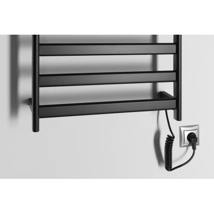 Sapho - Electric towel warmer ELIAS 105W/230V 49x73 cm matte black