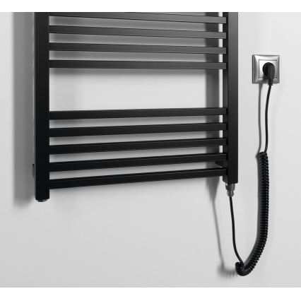 Sapho - Electric towel warmer METRO-E 500W/230V 50x134 cm matte black