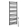 Sapho - Electric towel warmer METRO-E 800W/230V 60x162 cm matte black