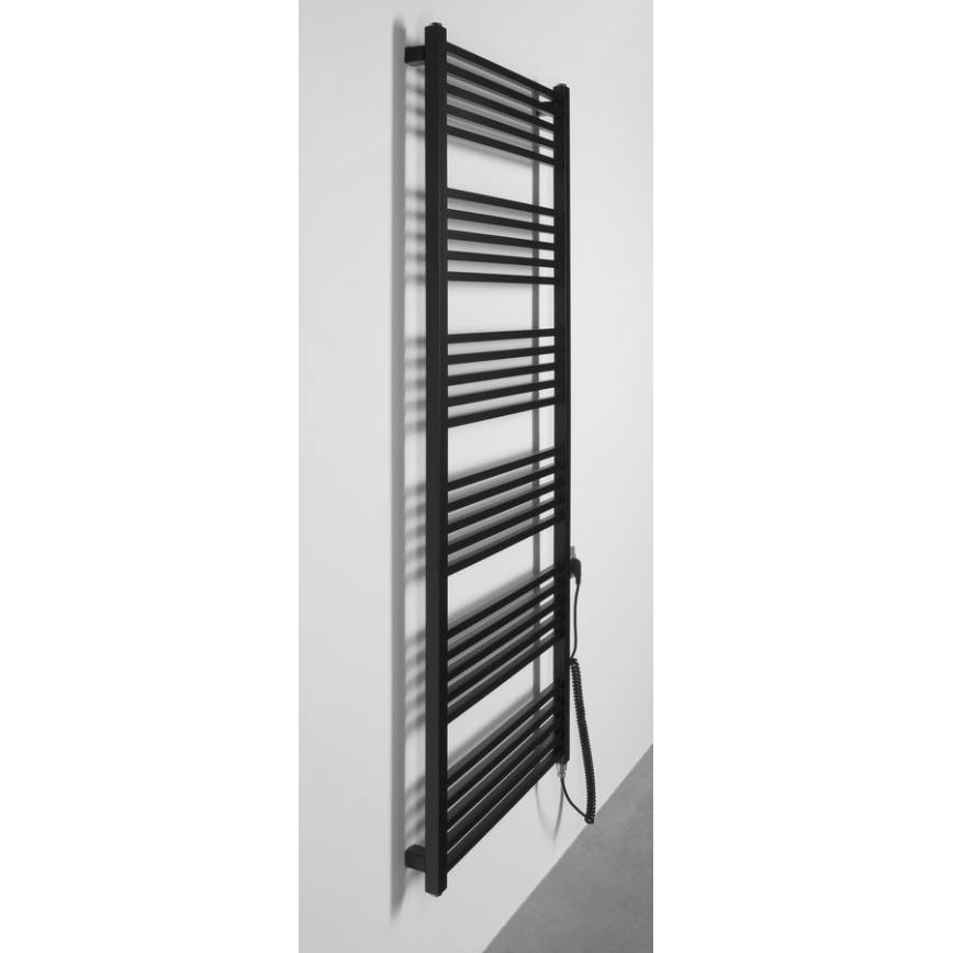 Sapho - Electric towel warmer METRO-E 800W/230V 60x162 cm matte black