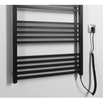 Sapho - Electric towel warmer METRO-E 800W/230V 60x162 cm matte black