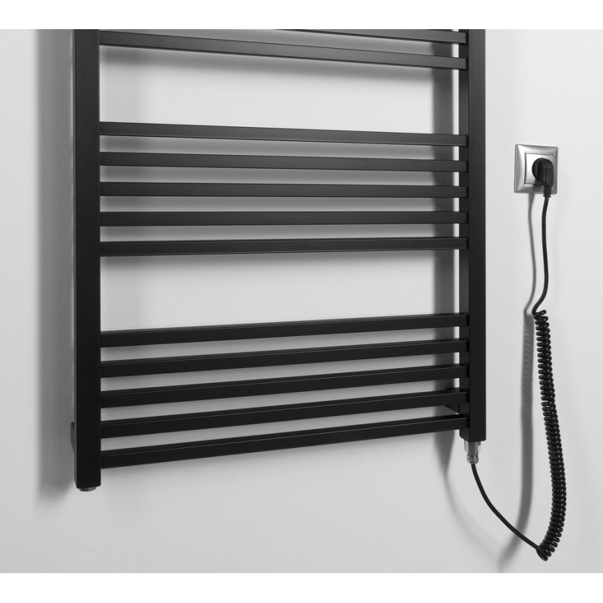Sapho - Electric towel warmer METRO-E 800W/230V 60x162 cm matte black