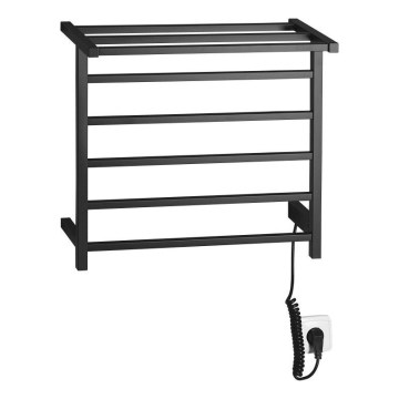 Sapho - ELZOR Electric Towel Warmer 60W/230V 47x50 cm Matte Black