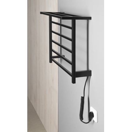 Sapho - ELZOR Electric Towel Warmer 60W/230V 47x50 cm Matte Black