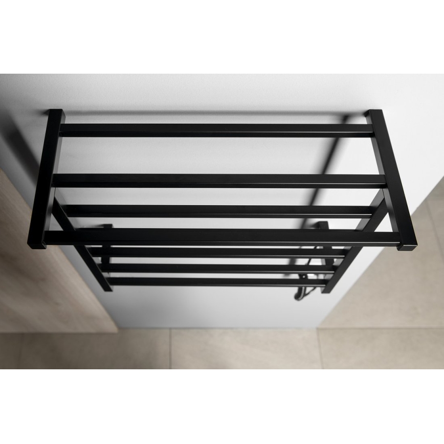 Sapho - ELZOR Electric Towel Warmer 60W/230V 47x50 cm Matte Black