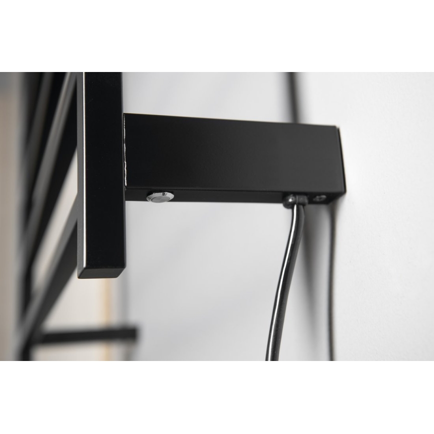 Sapho - ELZOR Electric Towel Warmer 60W/230V 47x50 cm Matte Black