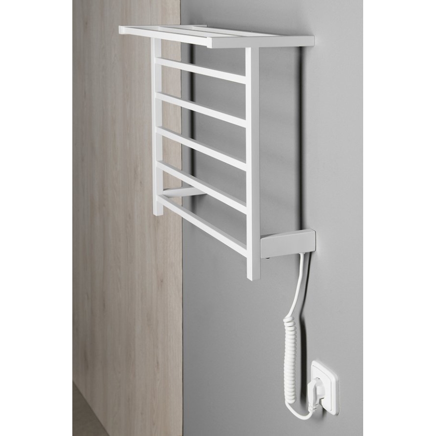 Sapho - ELZOR Electric Towel Warmer 60W/230V 47x50 cm Matte White