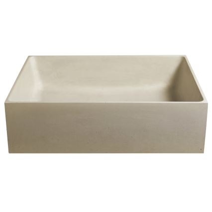 Sapho - FORMIGO Countertop Basin 47.5 x 36.5 cm concrete/beige