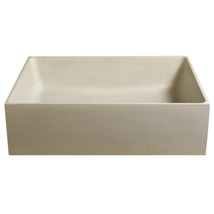Sapho - FORMIGO Countertop Basin 47.5 x 36.5 cm concrete/beige