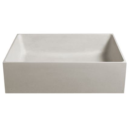 Sapho - FORMIGO Countertop Basin 47.5 x 36.5 cm, concrete / matte sand