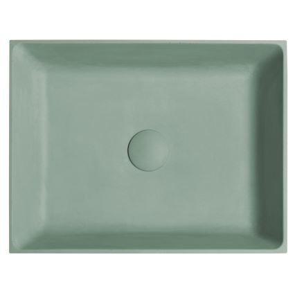 Sapho - FORMIGO Countertop Basin 47.5x36.5 cm concrete/green