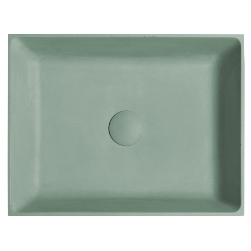 Sapho - FORMIGO Countertop Basin 47.5x36.5 cm concrete/green