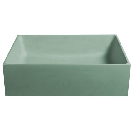 Sapho - FORMIGO Countertop Basin 47.5x36.5 cm concrete/green