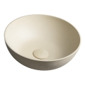 Sapho - FORMIGO Countertop Basin Ø 39 cm Concrete/Beige