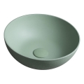 Sapho - FORMIGO Countertop Basin Ø 39 cm Concrete/Green