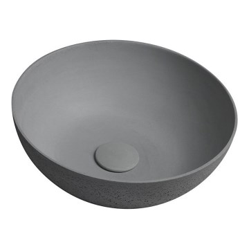 Sapho - FORMIGO countertop basin Ø 39 cm concrete/matte grey