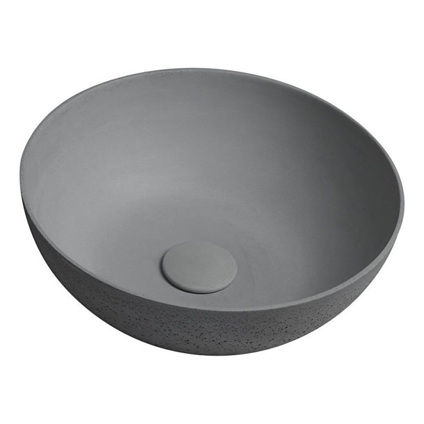 Sapho - FORMIGO countertop basin Ø 39 cm concrete/matte grey