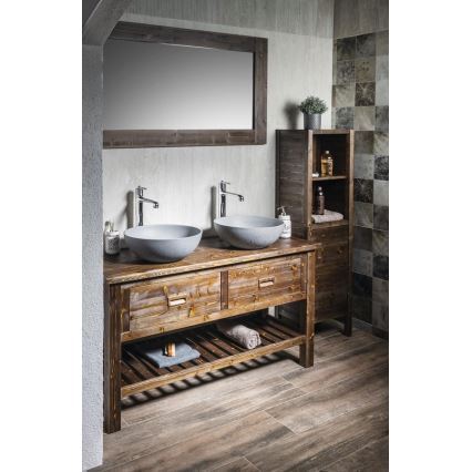 Sapho - FORMIGO countertop basin Ø 39 cm concrete/matte grey