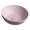 Sapho - FORMIGO Countertop Basin Ø 39 cm Concrete/Pink