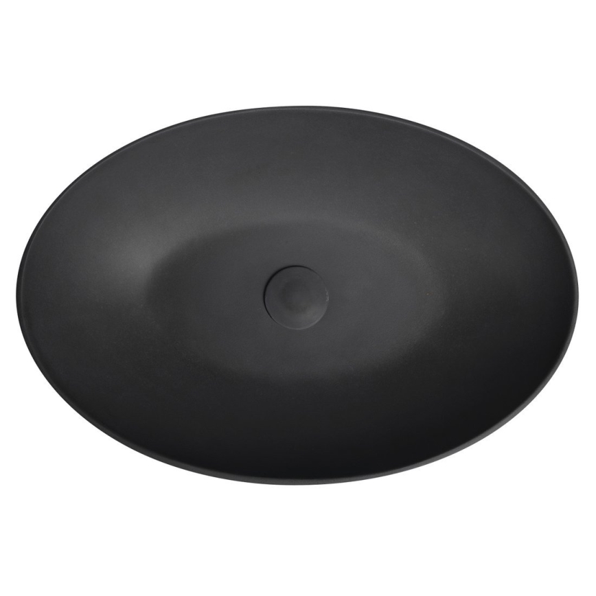 Sapho - FORMIGO Countertop Washbasin 60x40 cm Concrete/Anthracite