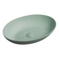 Sapho - FORMIGO Countertop Washbasin 60x40 cm Concrete/Green
