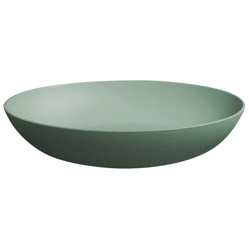 Sapho - FORMIGO Countertop Washbasin 60x40 cm Concrete/Green