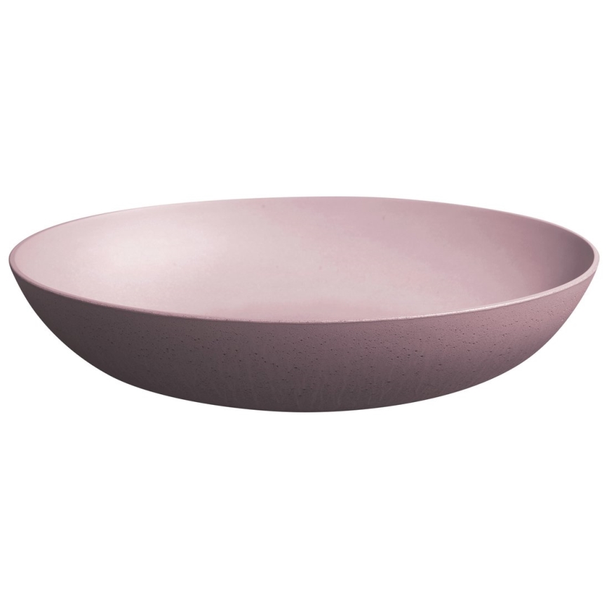 Sapho - FORMIGO Countertop washbasin 60x40 cm concrete/pink