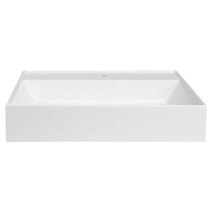 Sapho - GODIVA Countertop Washbasin 58x44 cm Marble/White
