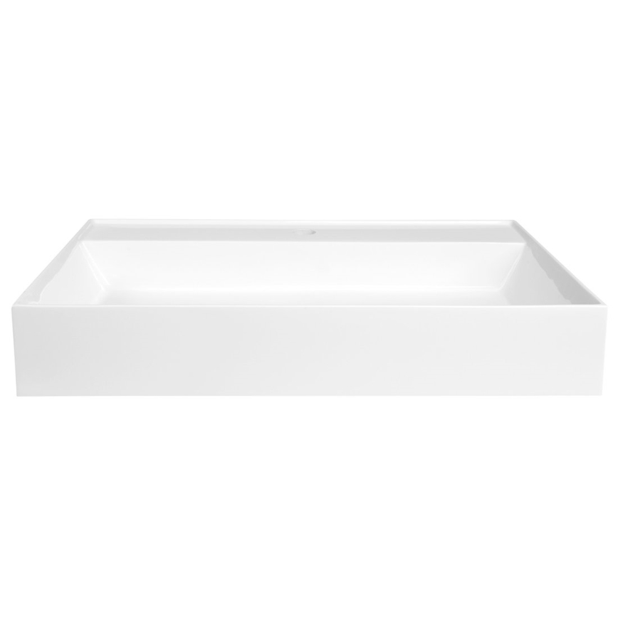 Sapho - GODIVA Countertop Washbasin 68x44 cm Marble/White